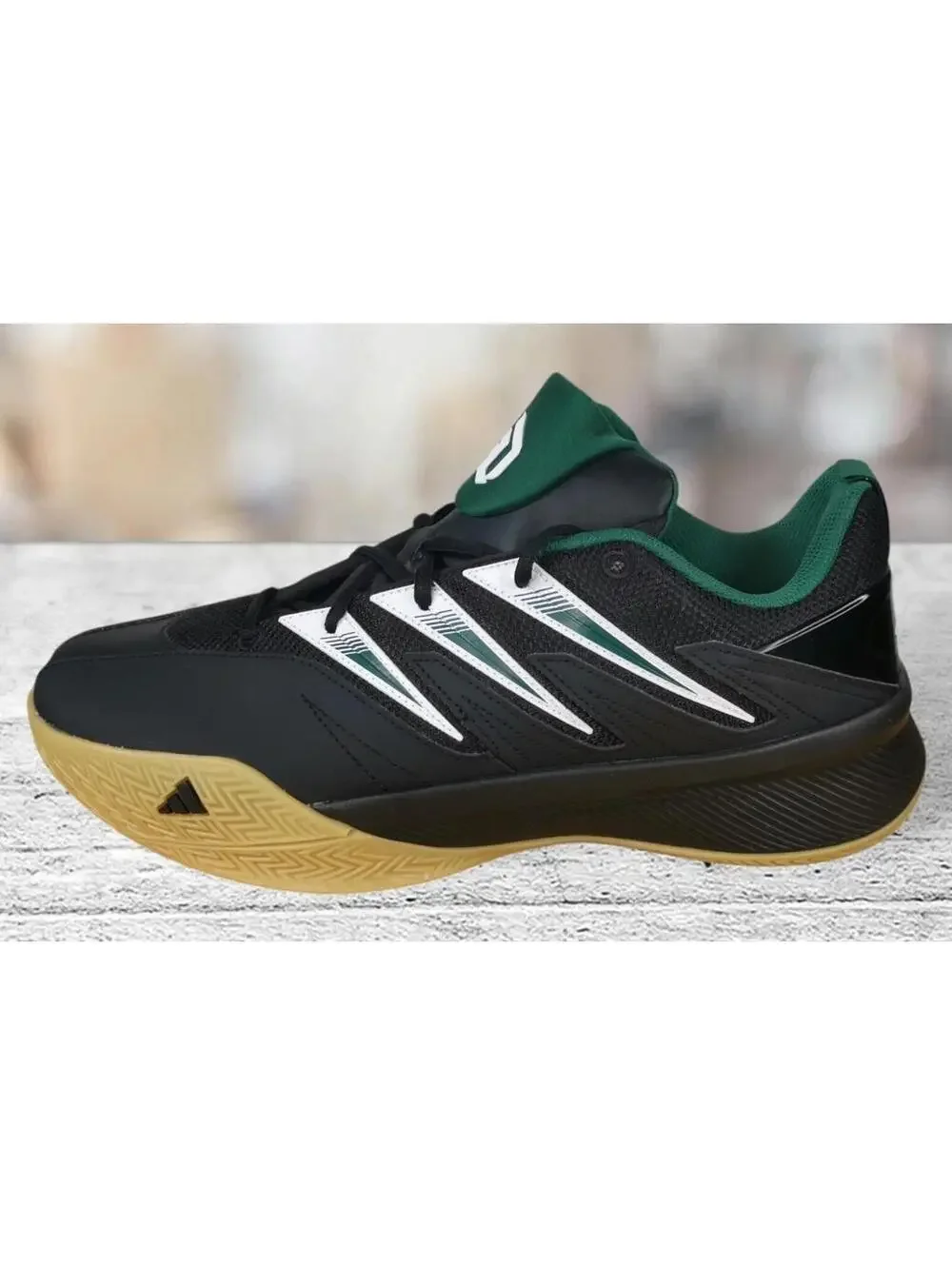 adidas Dame Certified 3 Black /Green Men Basketball Shoes Size 11.5‎ NEW